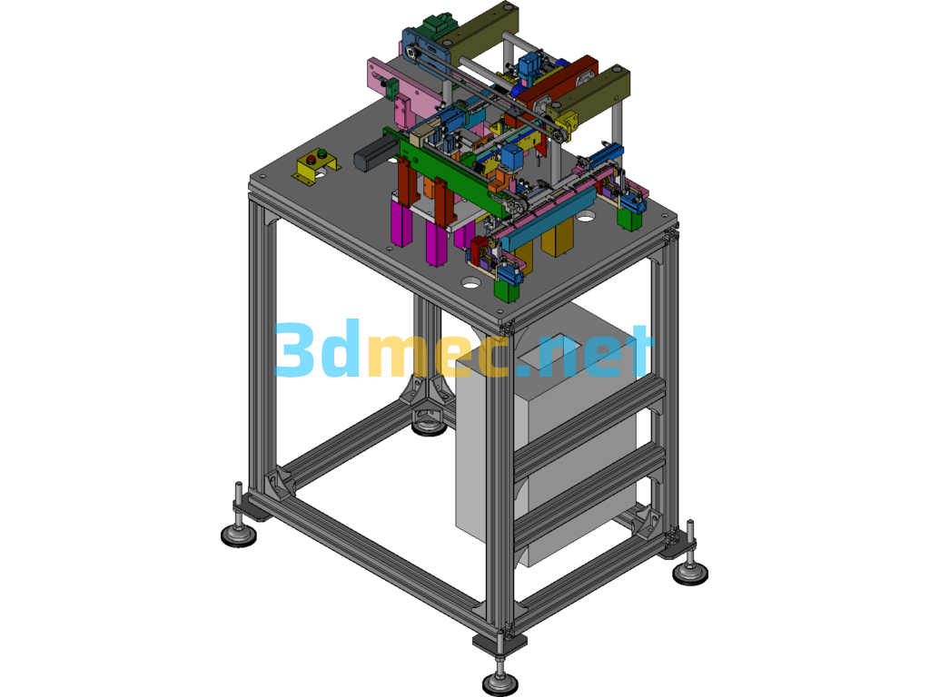 Automatic Glue Machine - 3D Model Exported Free Download