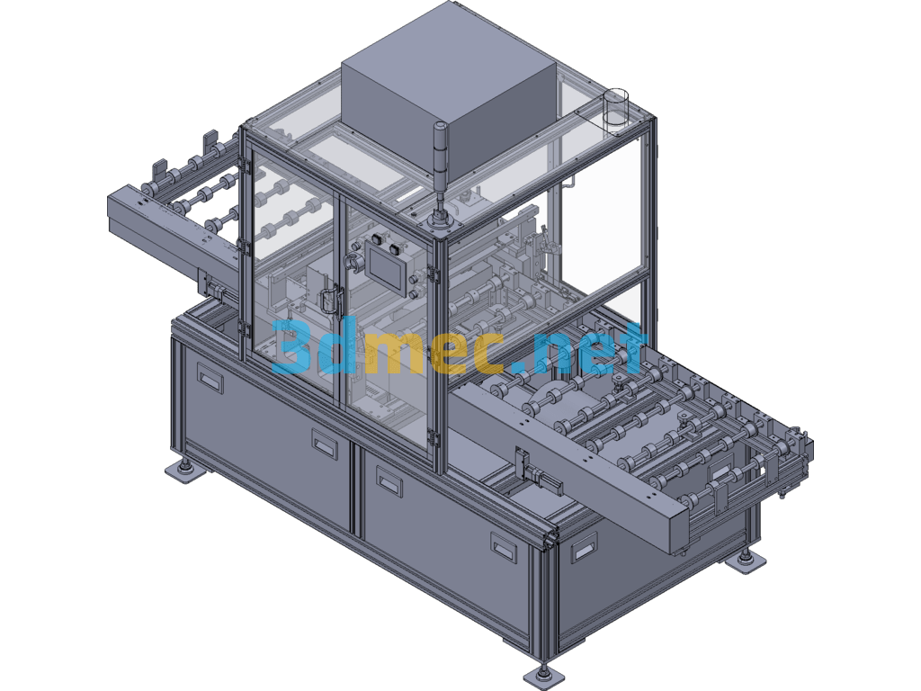 Plasma Cleaning Machine - 3D Model Exported Free Download