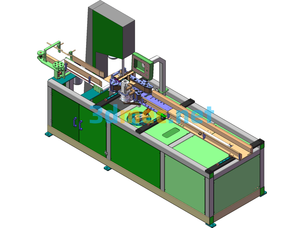 Automatic Toilet Paper Roll Cutter - 3D Model SolidWorks Free Download