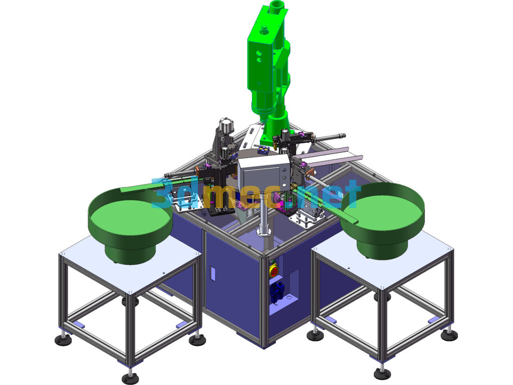 Game Coin Automatic Assembly Welding - 3D Model SolidWorks Free Download