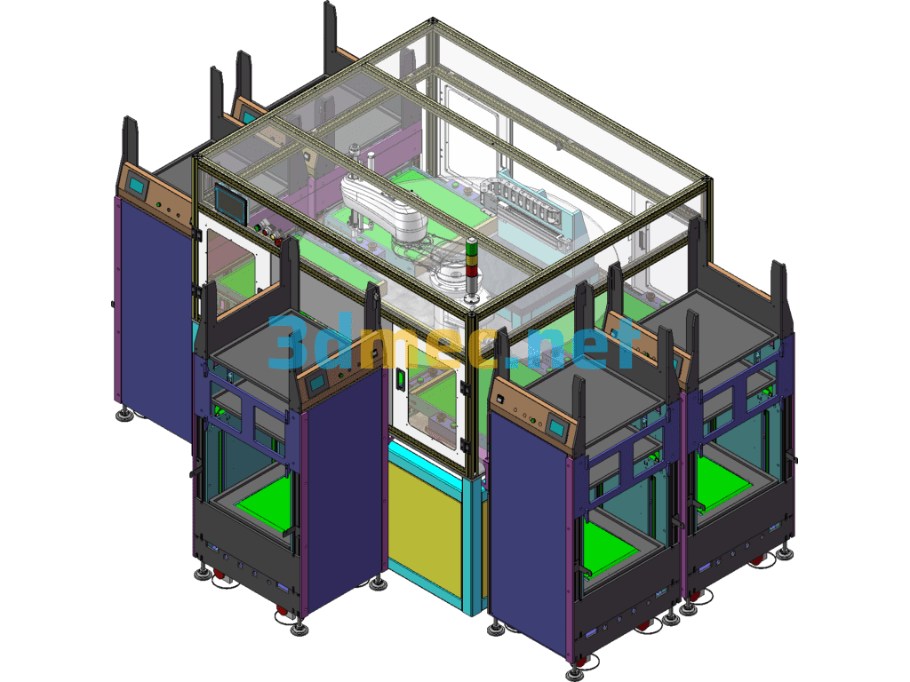 Automatic Sorting Solution - 3D Model SolidWorks Free Download