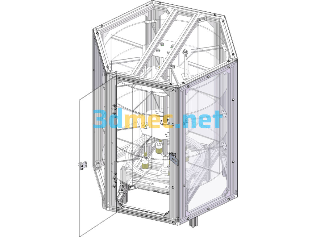 Intelligent Rotary Volume-Adjustable Car Body - 3D Model Exported Free Download