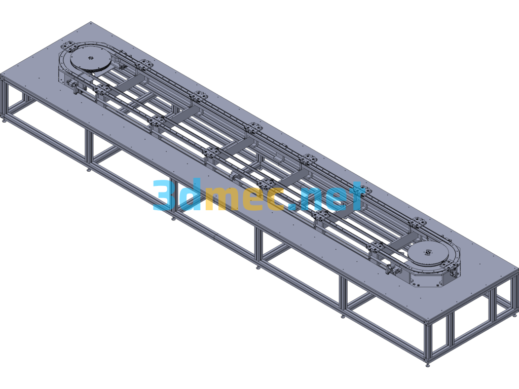 A Complete Set Of 1:1 Three-Dimensional Drawings Of Circular Orbits - 3D Model Exported Free Download