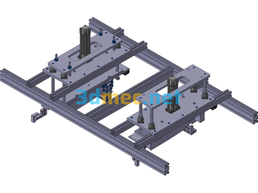 Skylight Assembly Line Lifting Tooling - 3D Model Exported Free Download