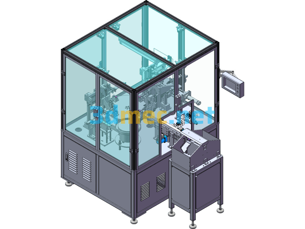 O-Ring Assembly Machine - 3D Model SolidWorks Free Download