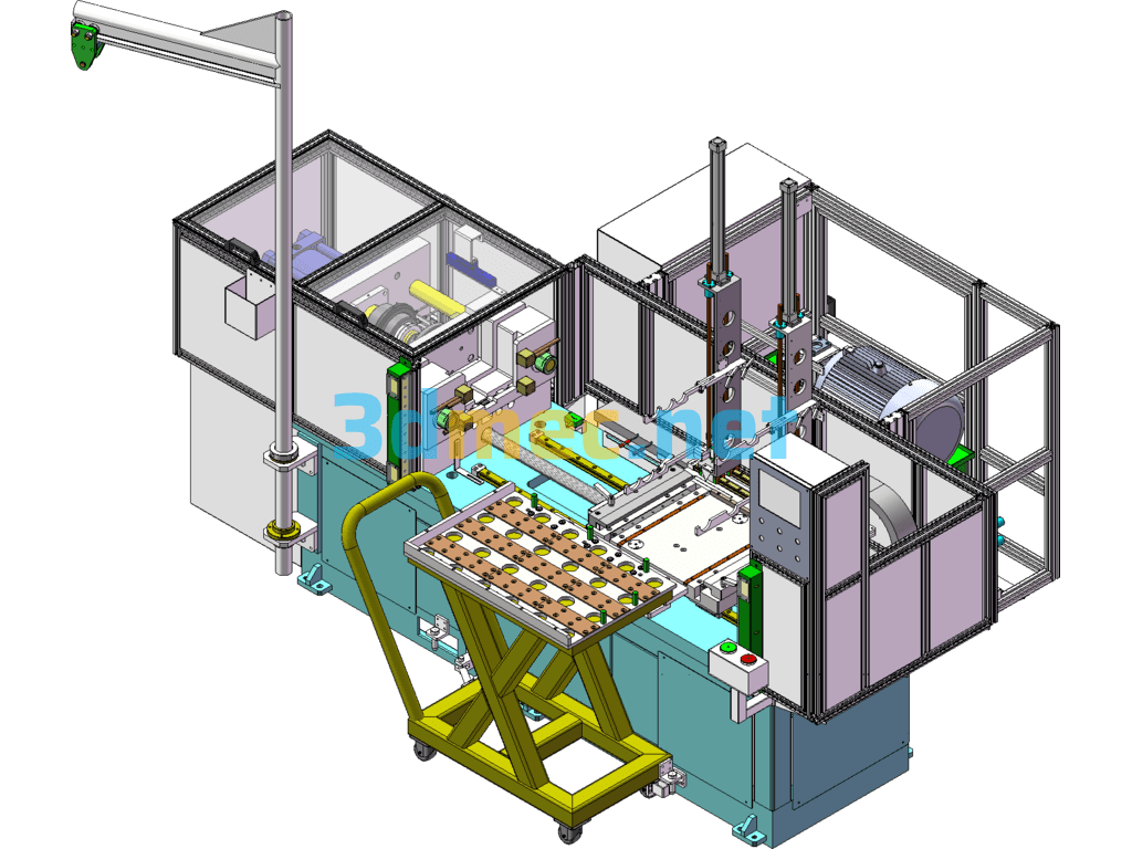 Ridge Lifting Machine Equipment (Already Put Into Production) - 3D Model SolidWorks Free Download