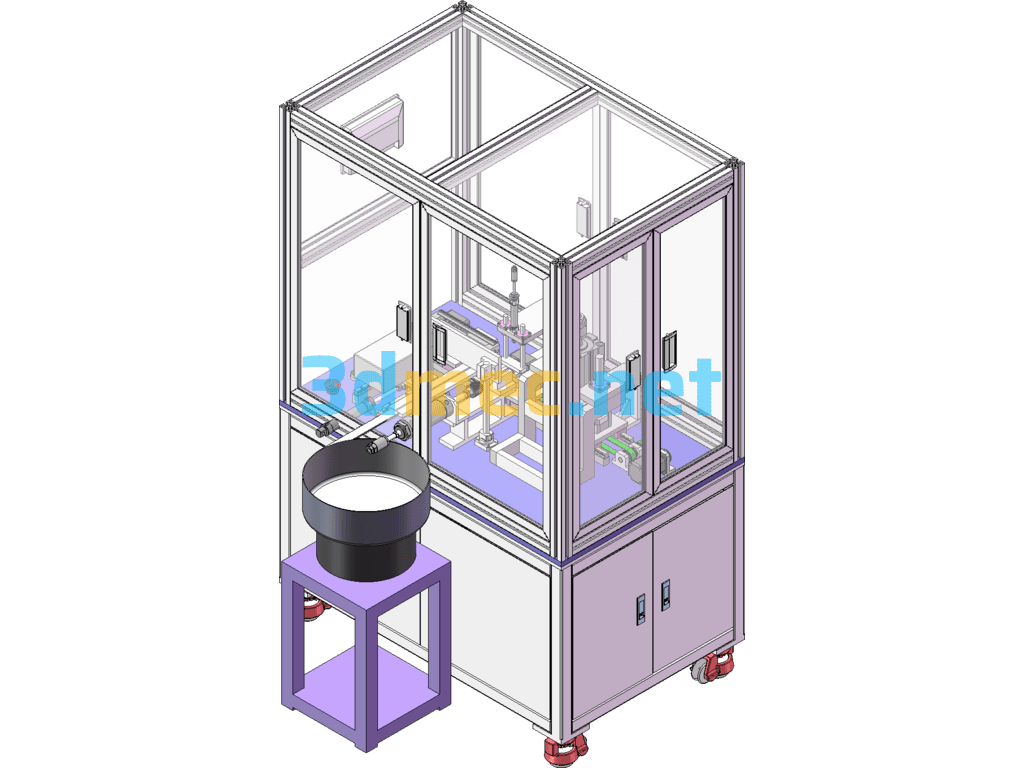 Gearbox Flat Key Assembly Equipment Solution - 3D Model SolidWorks Free Download