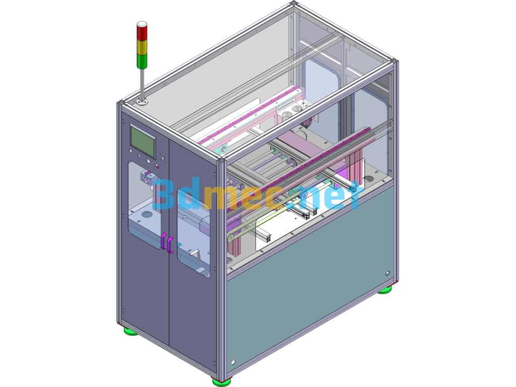 Electric Melting Machine - 3D Model SolidWorks Free Download