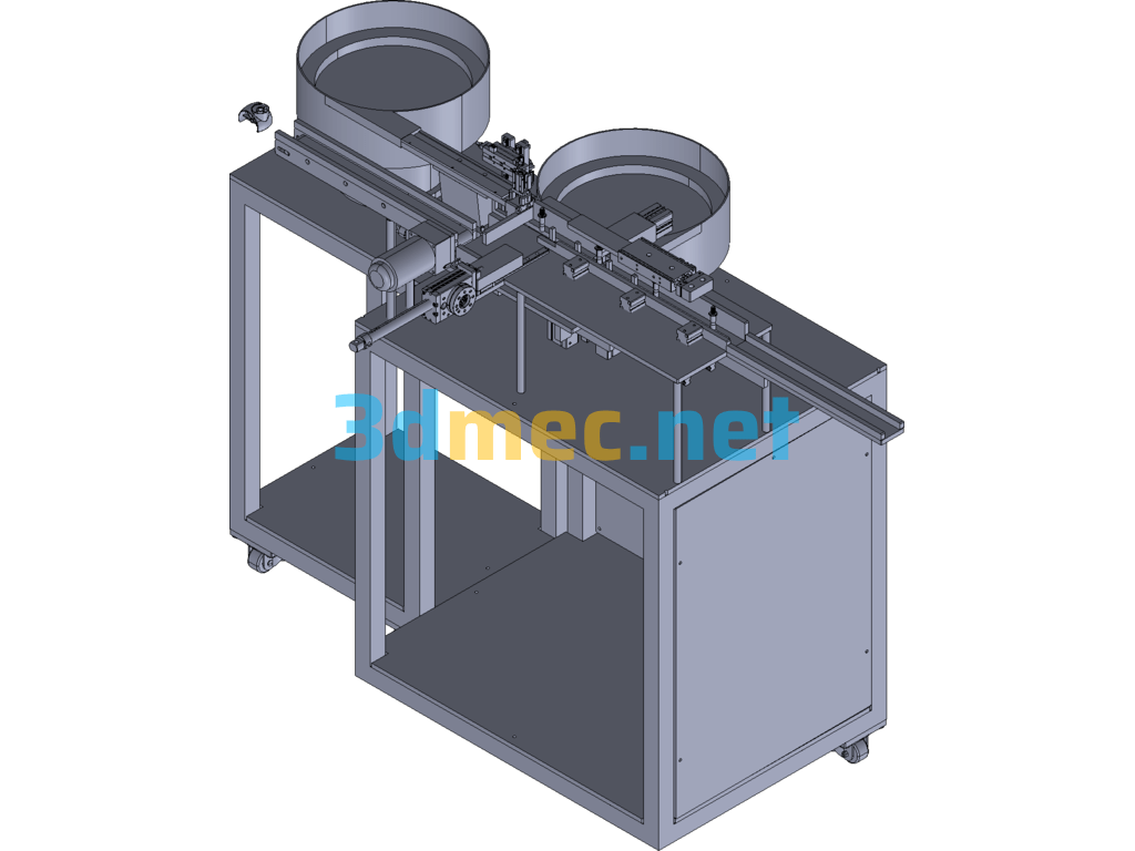 Wheel Axle 2 Equipment - 3D Model Exported Free Download