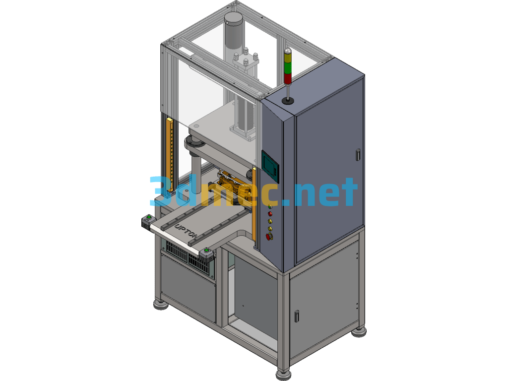 Shell Leak Detector - 3D Model SolidWorks Free Download