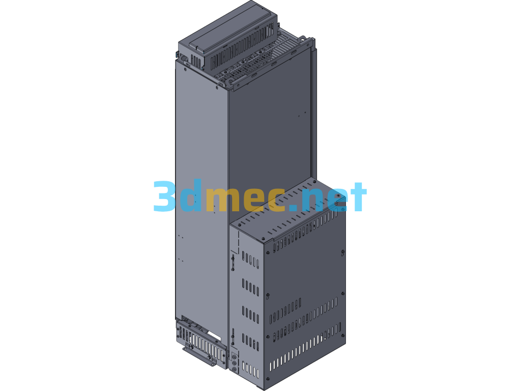 Chassis And Cabinet 3D Drawings - 3D Model SolidWorks Free Download