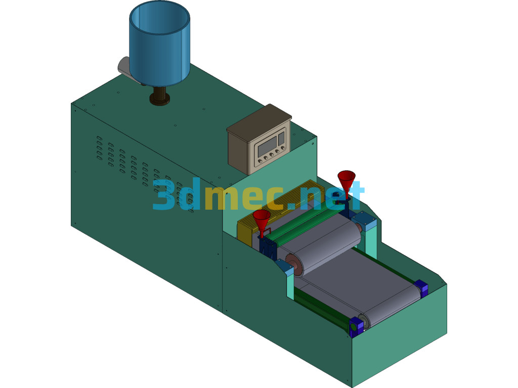 Liangpi Machine Food Manufacturing Equipment - 3D Model Exported Free Download