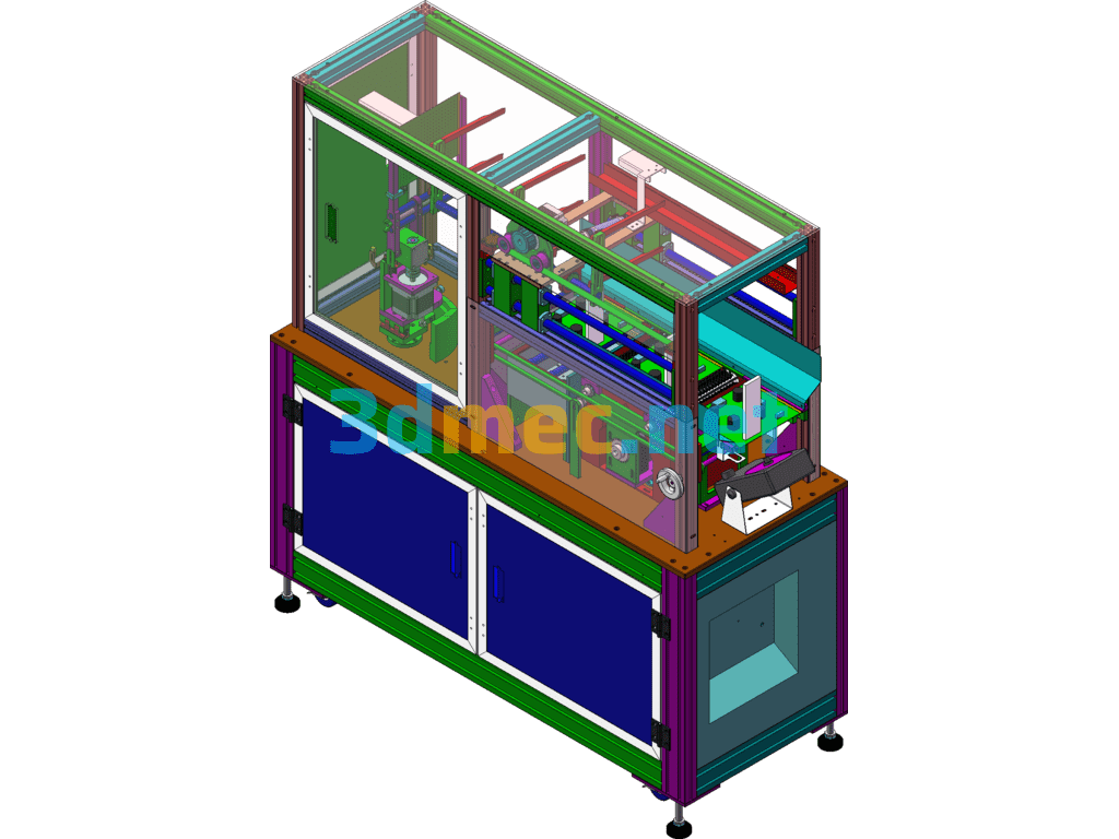 Ict Test Machine 3040 - 3D Model SolidWorks Free Download