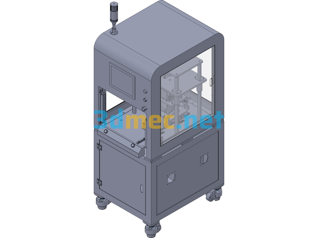 Air Tightness Test Equipment - 3D Model Exported Free Download