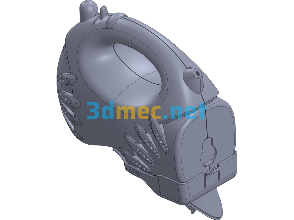 Automatic Egg Beater - 3D Model ProE Free Download