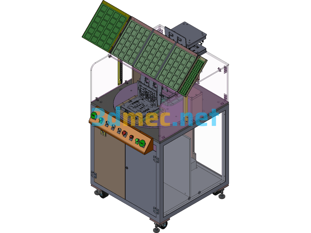 Tablet Laminating Machine/Laminating Machine - 3D Model SolidWorks Free Download