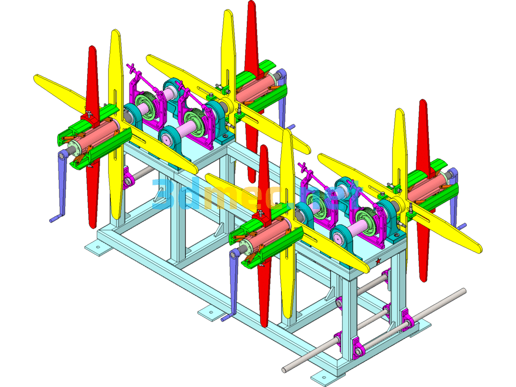 Uncoiler - 3D Model SolidWorks Free Download