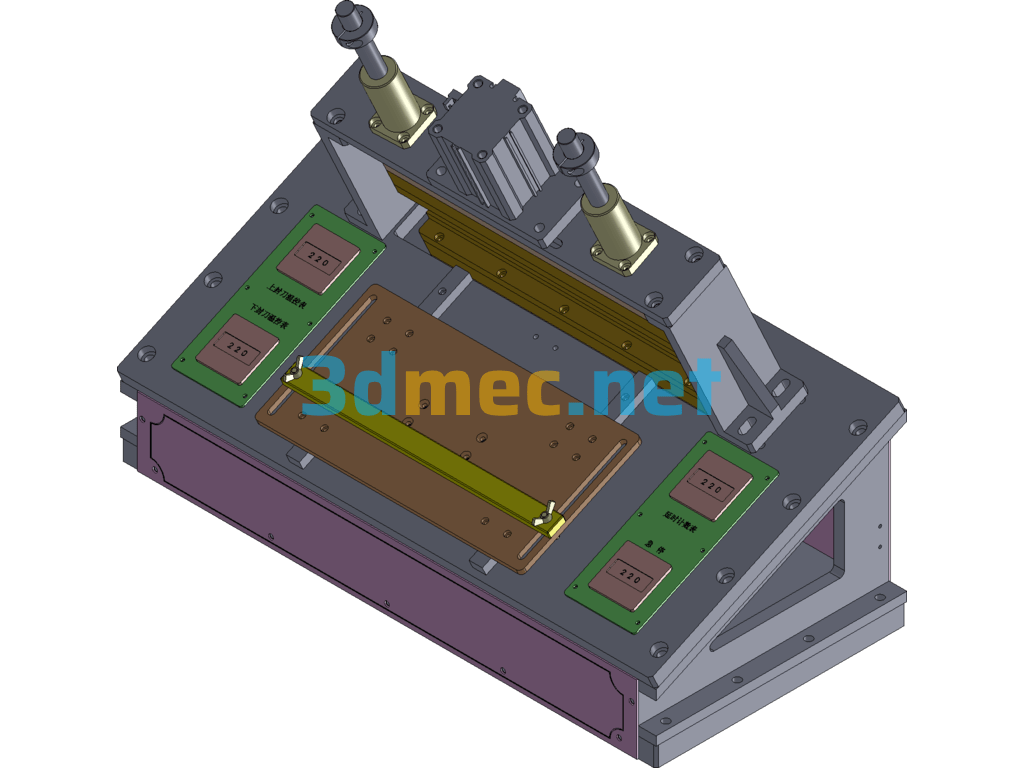 Manual Packaging Machine/Plastic Bag Sealing Machine - 3D Model SolidWorks Free Download