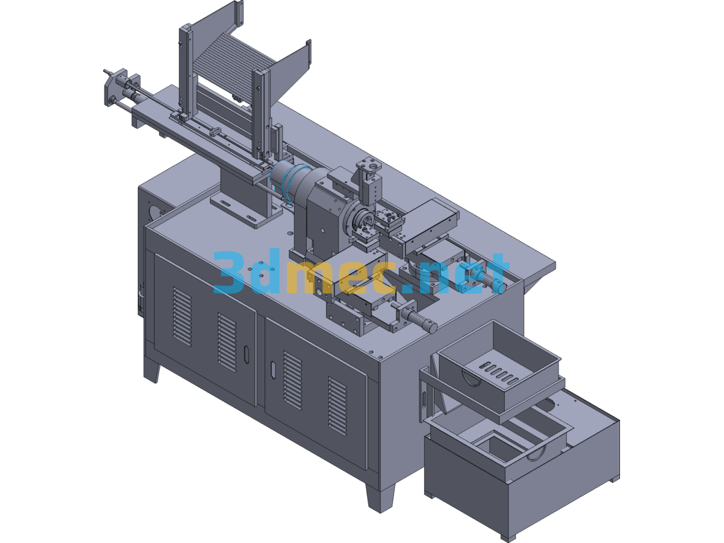 UG Automatic End-Face Equipment - 3D Model UG(NX) Free Download