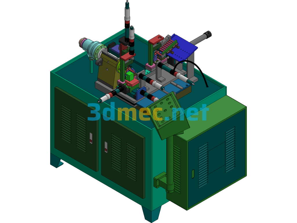 UG Automatic Axle Outer Circle - 3D Model UG(NX) Free Download