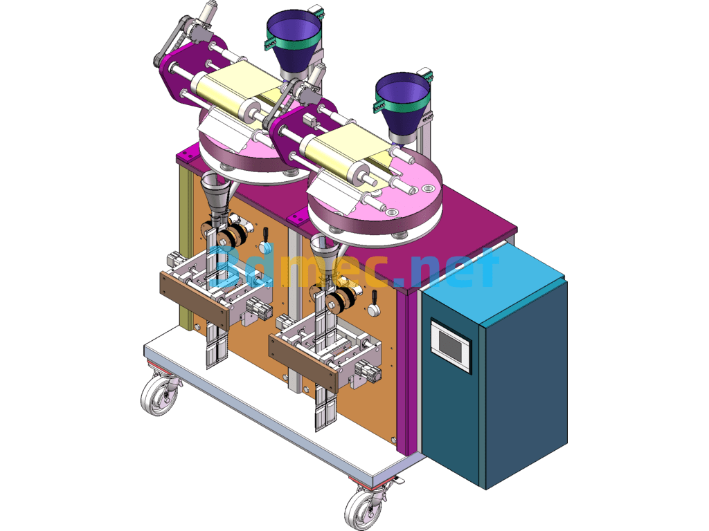 Automatic Tablet Packaging Machine - 3D Model SolidWorks Free Download