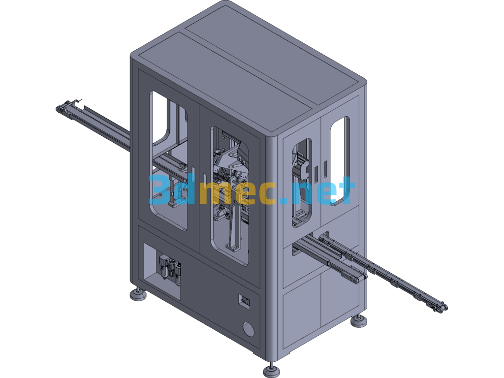 Micro Switch Packaging Machine - 3D Model Exported Free Download