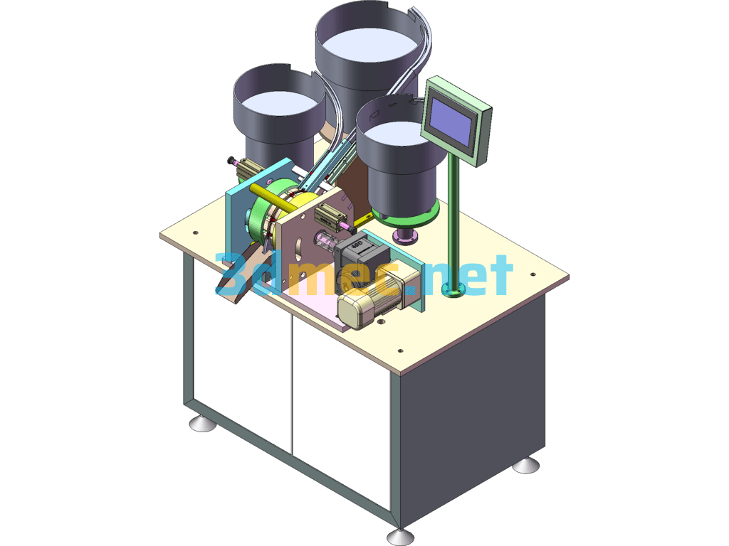 Adapter Cap Machine - 3D Model SolidWorks Free Download