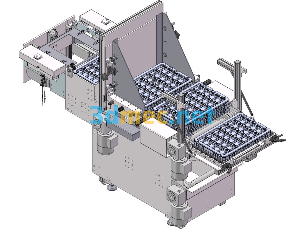 Tray Loader - 3D Model SolidWorks Free Download