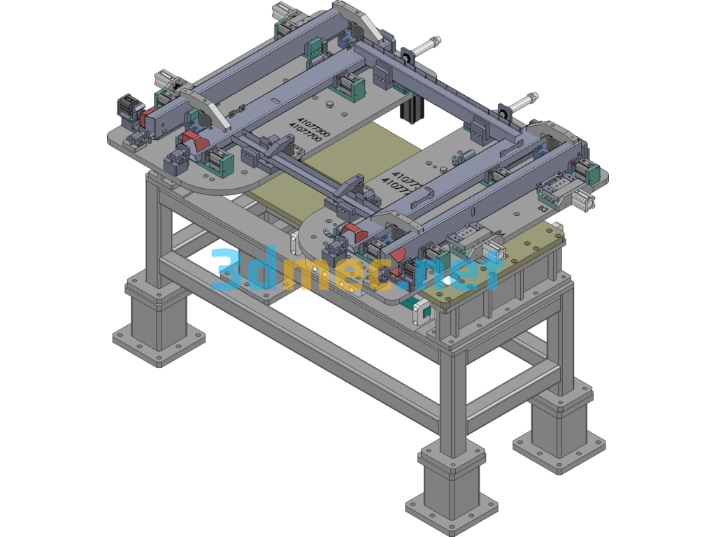 Frame Manipulator Welding Fixture - 3D Model SolidWorks Free Download