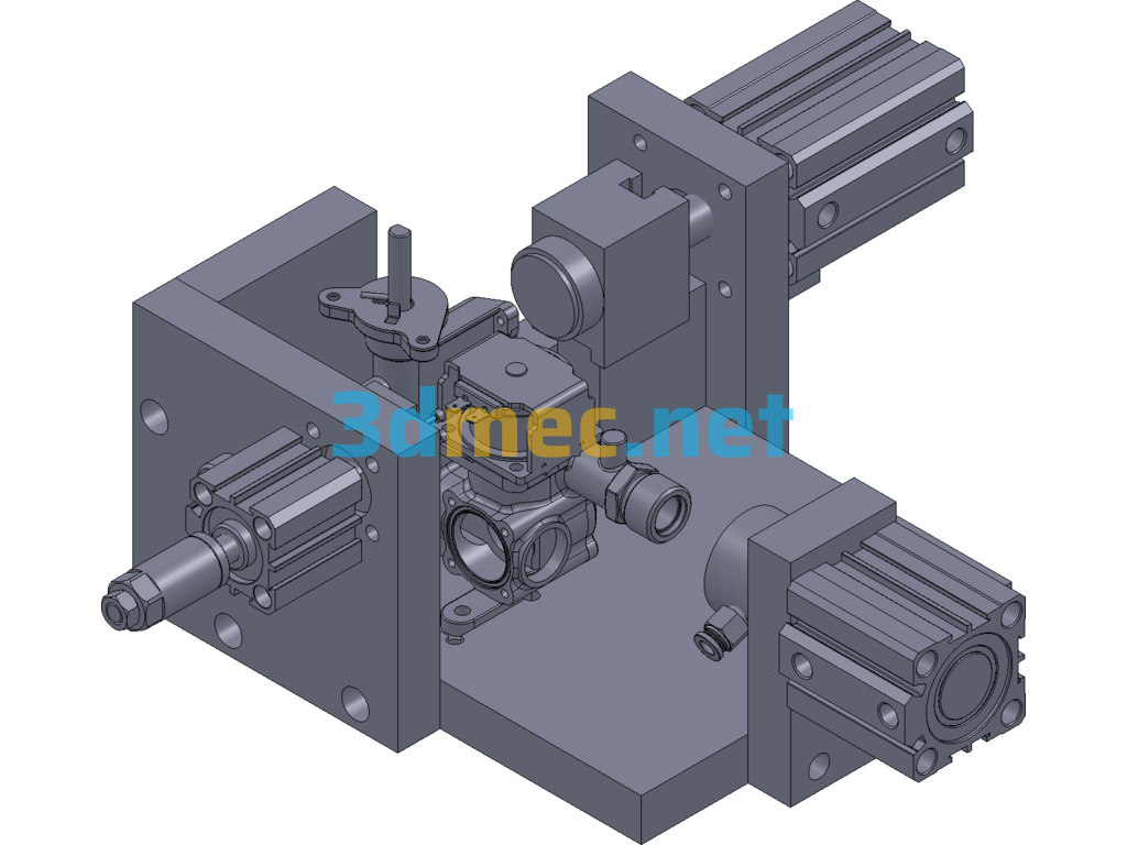 Various Fixtures (19 Items) - 3D Model SolidWorks Free Download