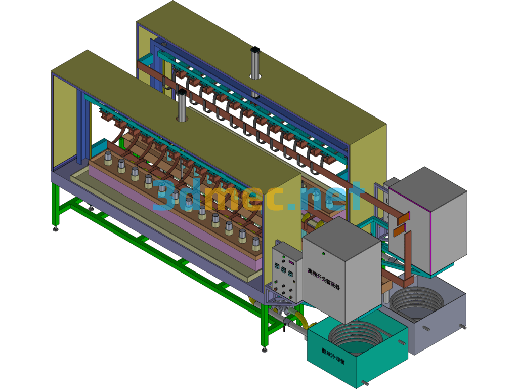 Thermos Cup Electrolysis Machine Solution- - 3D Model Exported Free Download