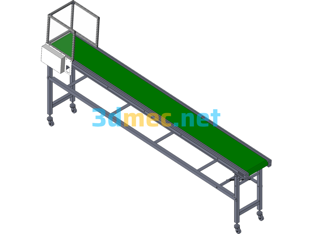 3M Assembly Line - 3D Model SolidWorks Free Download