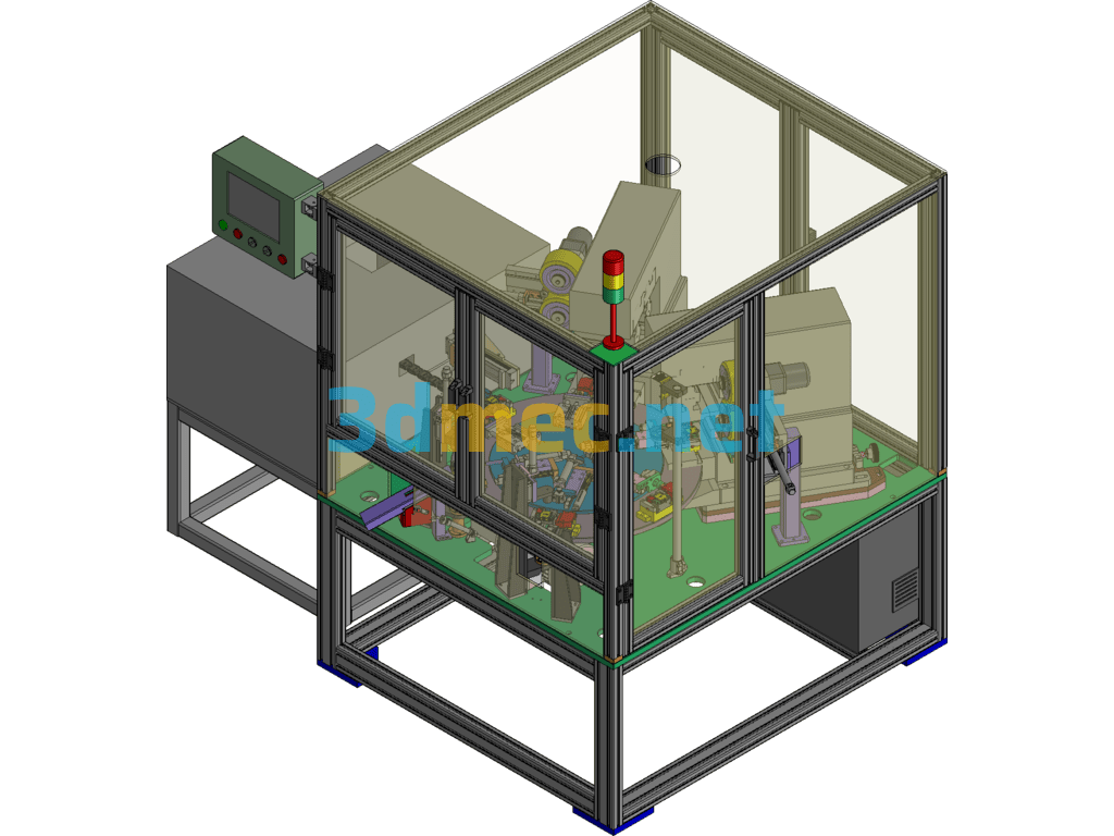 Automatic Pad Printing Machine - 3D Model Exported Free Download