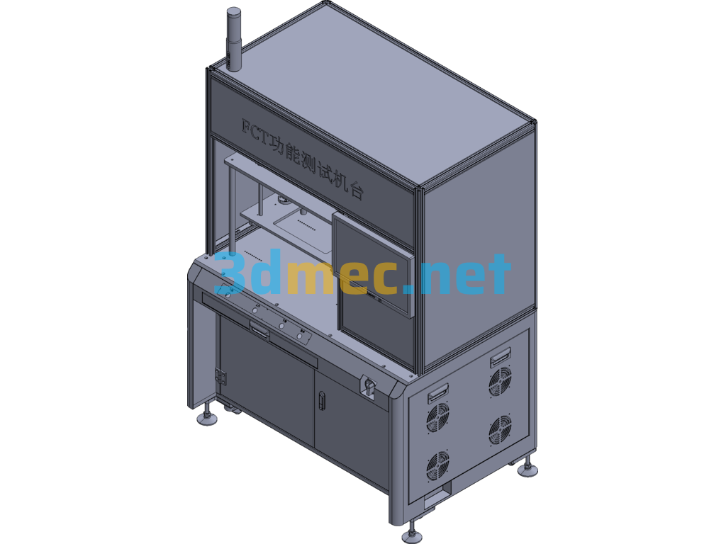 FCT Functional Test Machine - 3D Model Exported Free Download