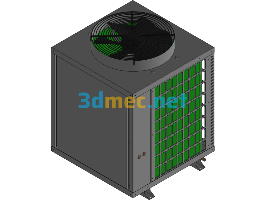 Heat Pump 3D Model - 3D Model SolidEdge Free Download