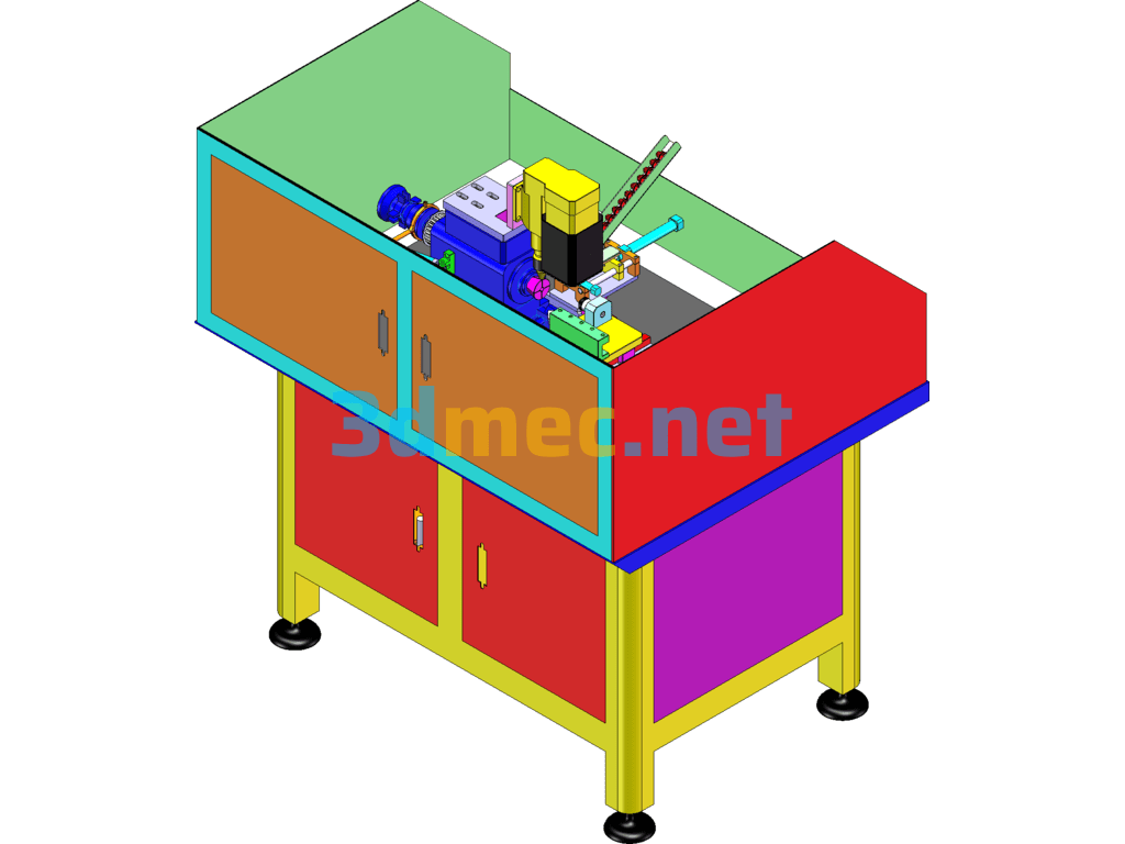 Instrument Lathe - 3D Model SolidWorks Free Download