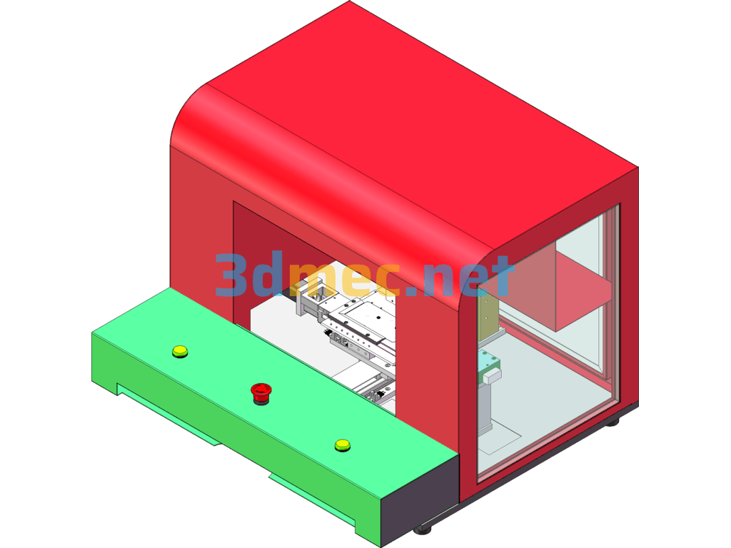 XYZ Parallelism Testing Equipment - 3D Model SolidWorks Free Download