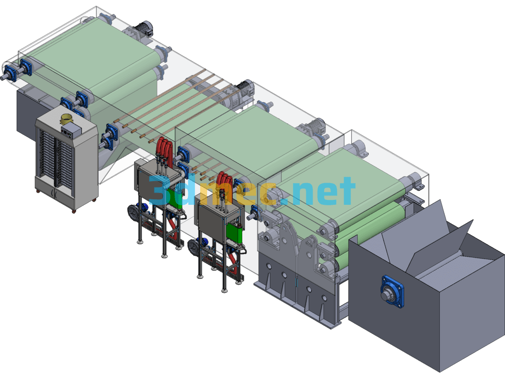 Grinding Workpiece Cleaning Equipment - 3D Model Exported Free Download