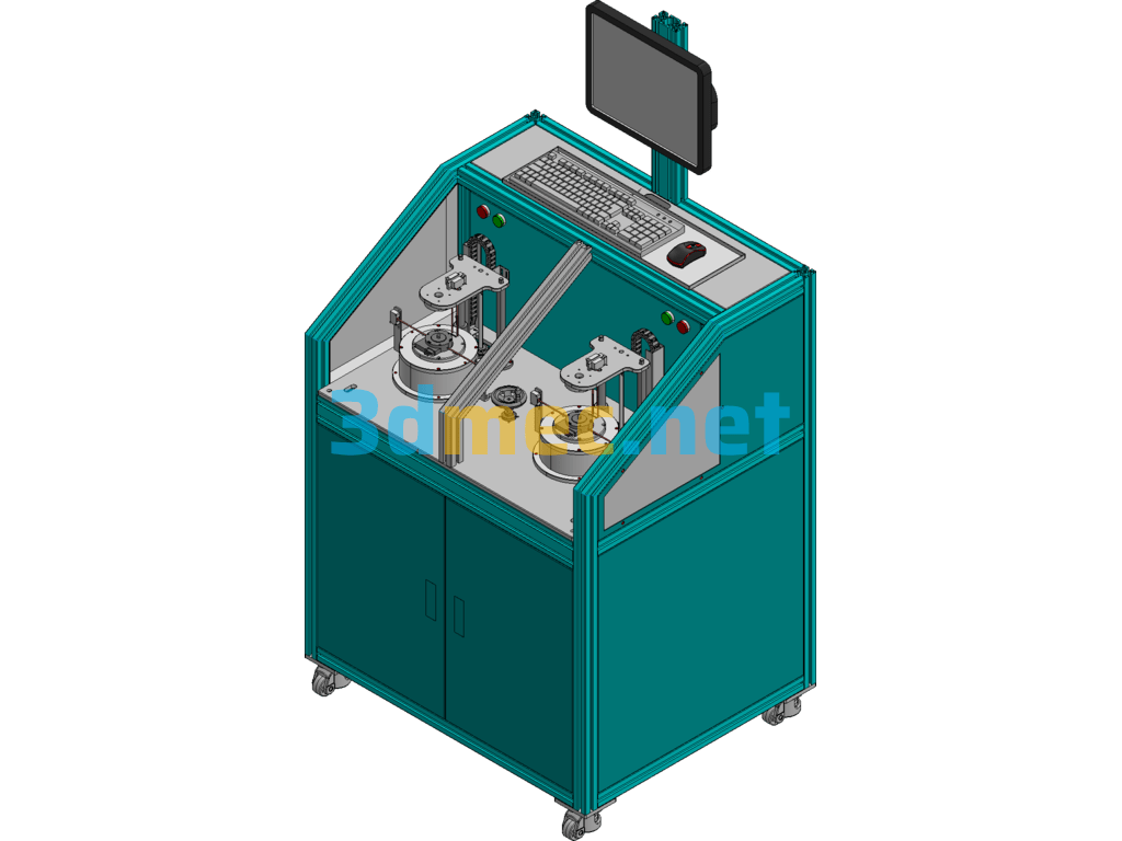 Motor No-Load Performance Tester - 3D Model Exported Free Download