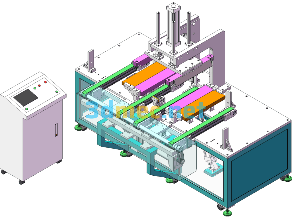 Universal Housing Bending Machine - 3D Model SolidWorks Free Download