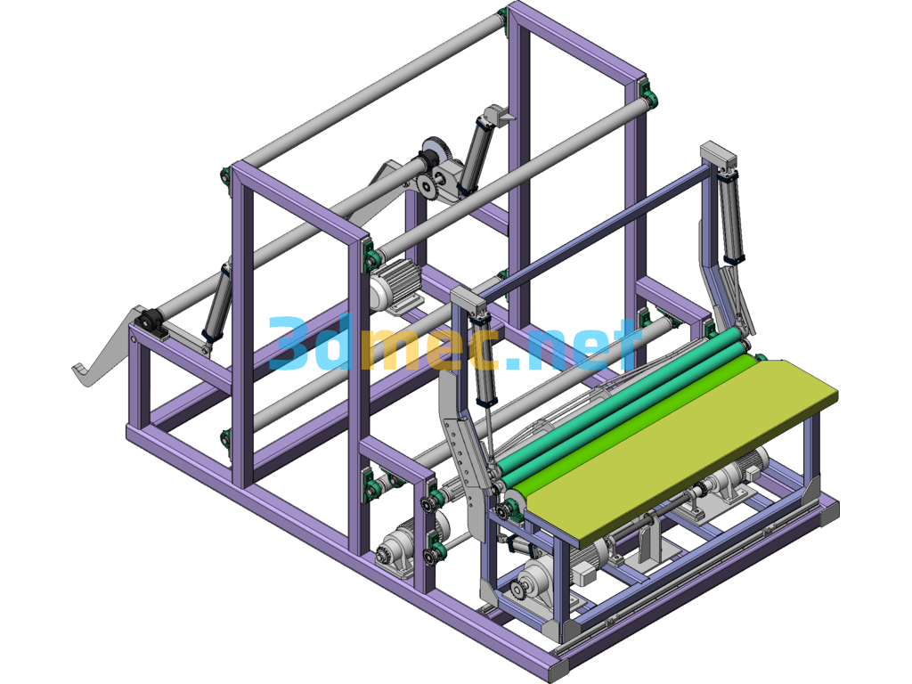 Winder - 3D Model SolidWorks Free Download