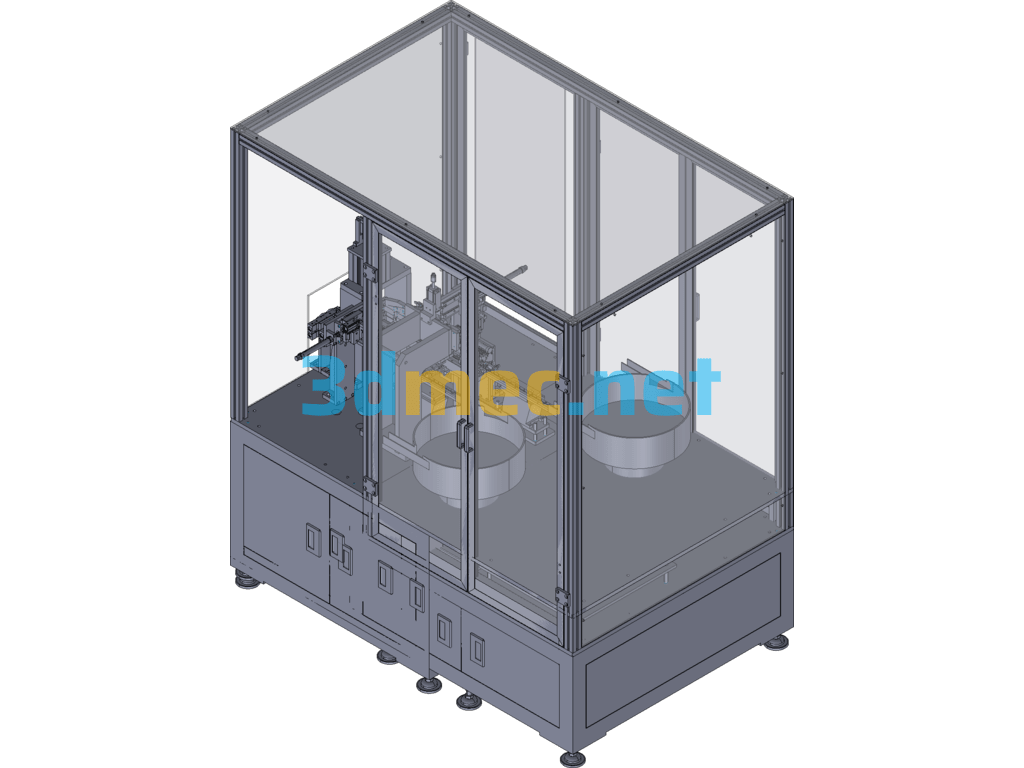 Model 626 Relay Special Pin Machine - 3D Model ProE Creo.Parametric Free Download