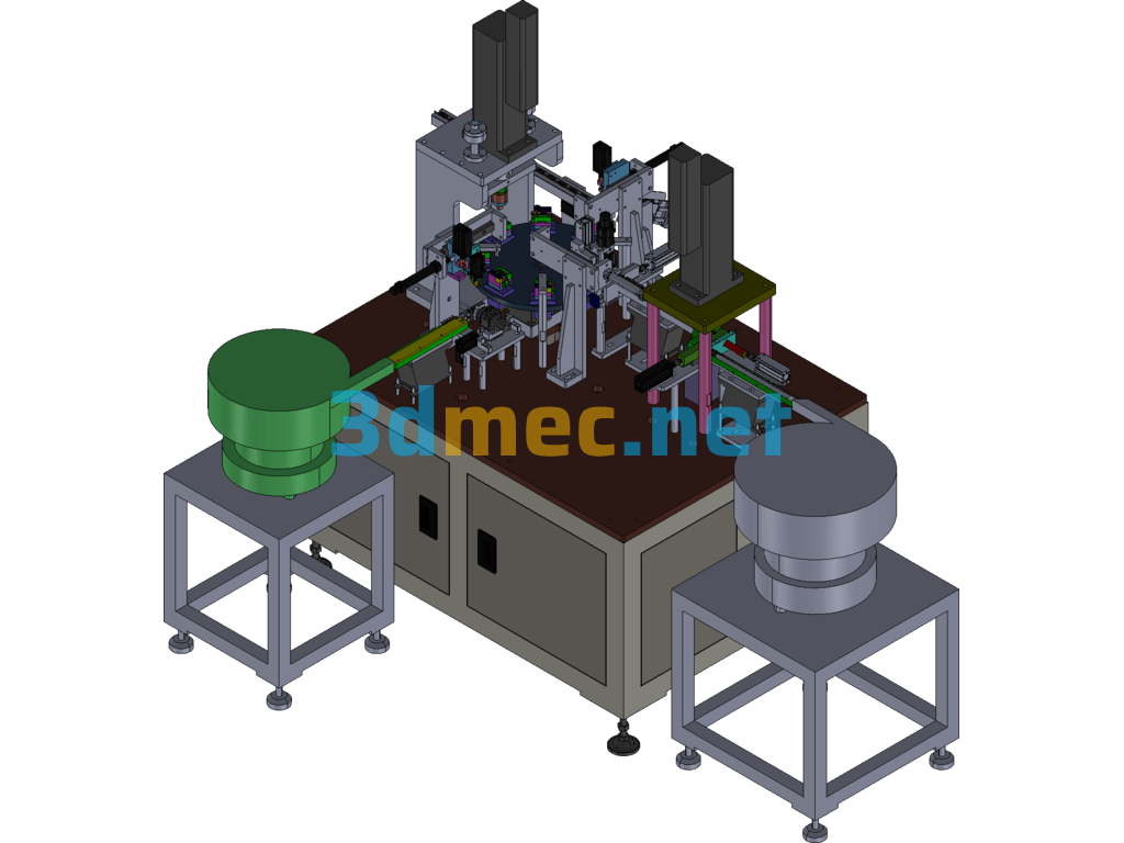 Model 616 Relay Leg Bending And Hinging Machine - 3D Model ProE Creo.Parametric Free Download