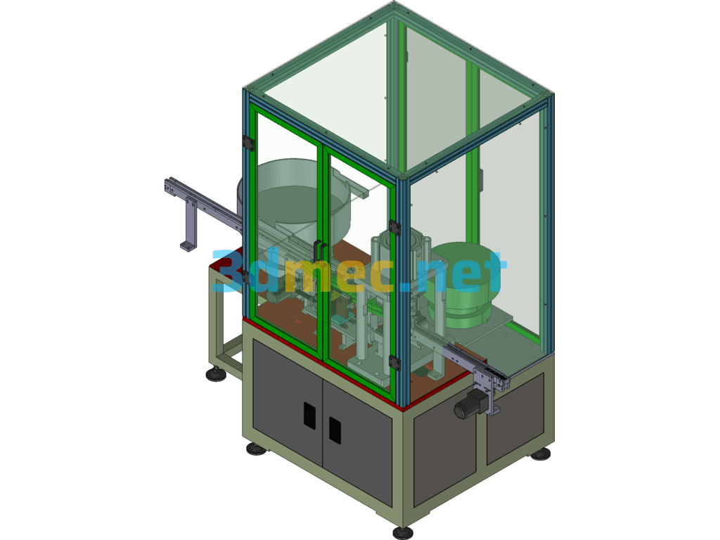 Model 4120 Relay Core Hinge Machine - 3D Model ProE Creo.Parametric Free Download