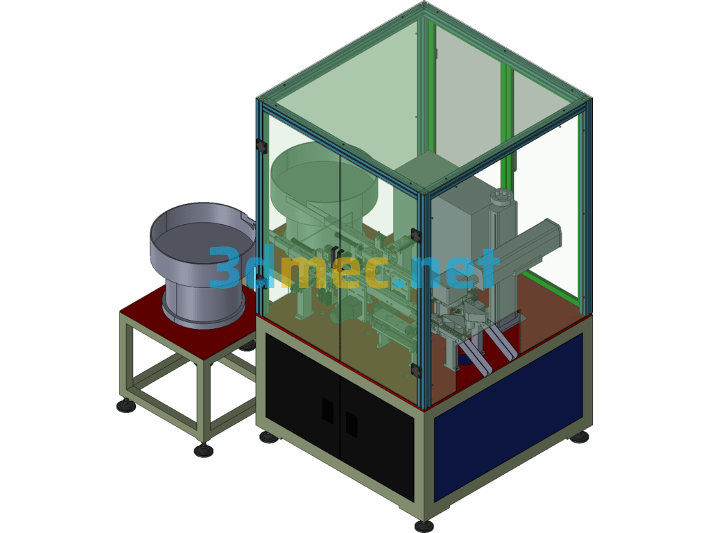 Model T73-T78 Relay Laser Marking Machine - 3D Model ProE Creo.Parametric Free Download