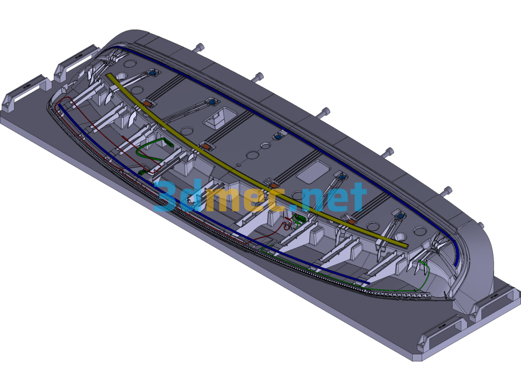 Rectifier Plate Test Fixture - 3D Model Exported Free Download