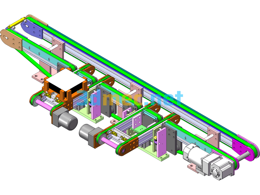 Non-Standard Automatic Special Conveying Equipment - 3D Model SolidWorks Free Download