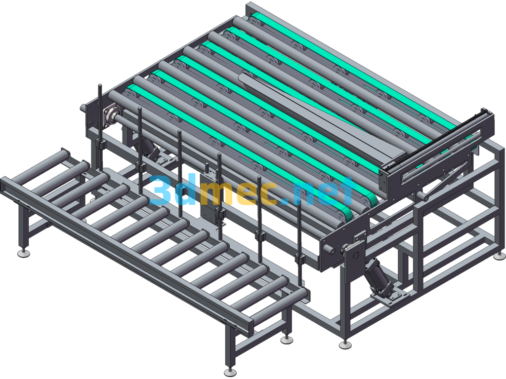 TV Flip Machine - 3D Model SolidWorks Free Download