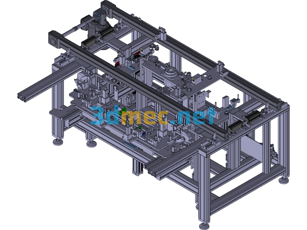 Magotan Car Sunroof Production Line FB14095-10 - 3D Model Exported Free Download