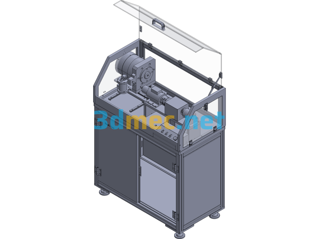 Automobile Oil Pipe Joint Testing Equipment (Already Produced) - 3D Model Exported Free Download